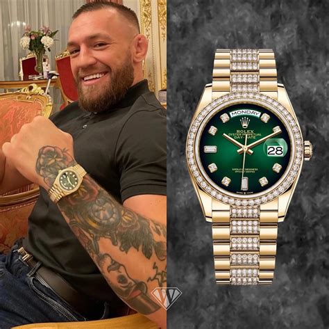 conor mcgregor gifts rolex|conor mcgregor rolex watch.